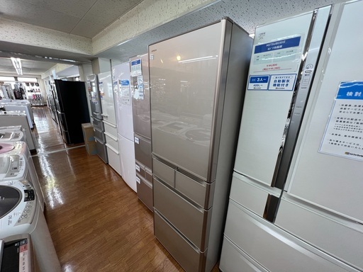 【大型冷蔵庫展示中！】 5ドア冷蔵庫 HITACHI R-S40J 2019年製 程度B 入荷しました