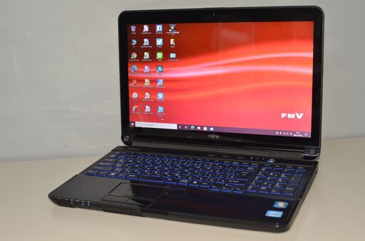 Windows10+office 新品爆速SSD256GB 富士通 LIFEBOOK AH77/G i7-2670QM/メモリ8GB/15.6インチ/ブルーレイ/USB3.0/Webカメラ/便利ソフト多数