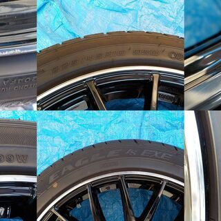 RAYS  レイズ HOMURA ホムラ 2X9 18X8J 19X9J PCD120 225/45 R18 ダンロップ 255/40R18 グッドイヤー　20年21年　4本セット