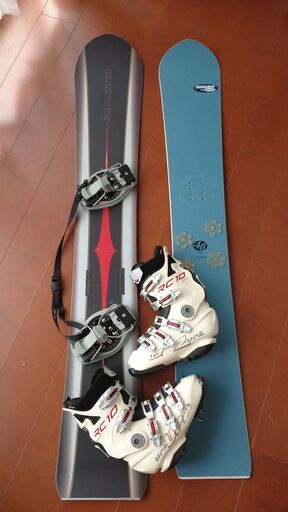 スノーボードセット ボード2枚 ブーツ バインディング