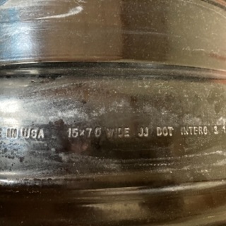 MADE IN USA 15インチ　4本セット　国産車　6穴  139.7 