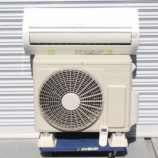 楽天 2016年製 単相100V 2.2kw 6畳用 日立 T854) 白くまくん 家電 ...