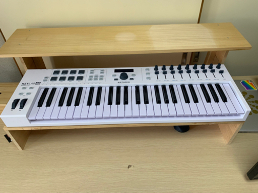 MIDIキーボード　音楽作り