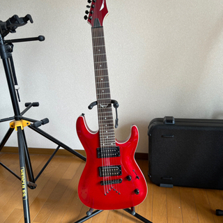 【ネット決済】DEAN 7弦ギターハードケース ギタースタンド