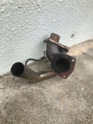 新品】JZX100 JZX110 1JZのウエストゲート60mm純正エキマニに加工色は 
