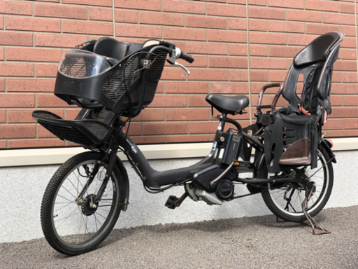 子供乗せ3人乗り　電動自転車　ヤマハキッス　20インチ　すぐ配送可能