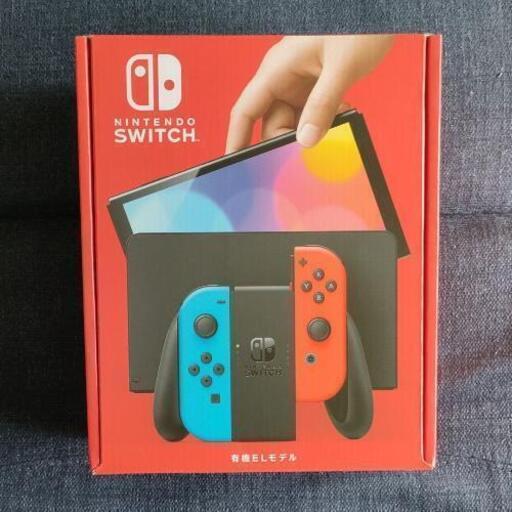 任天堂　switch　有機el　ブルーレッド