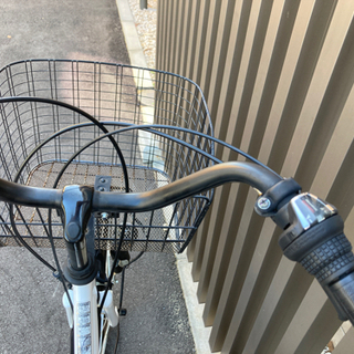 自転車 (タイヤ交換済み)ELARGIR 26インチ変速自転車(美品)