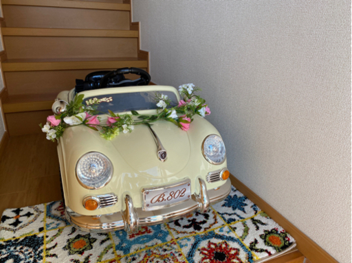 結婚式　ラジコンカー