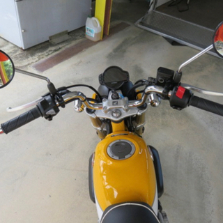 (ほぼ新車!)モンキー125 4速MT ABS付 33万円　自賠責1年付