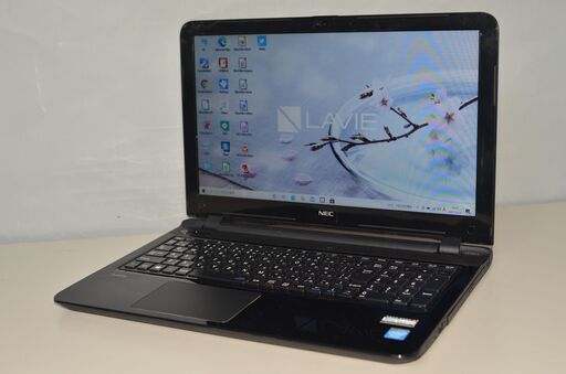 Windows10+office 大容量HDD750GB NEC LS150/S Celeron-2957U/メモリ4GB/15.6インチ/USB3.0/WEBカメラ/HDMI/無線/テンキー/便利なソフト