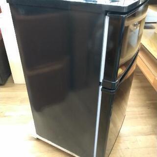 J233 ☆6ヶ月保証☆2ドア冷蔵庫☆アイリスオーヤマ NRSD-8A-B 2019年製
