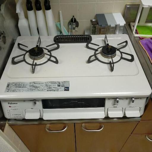 2022人気新作 ガスコンロ パロマ ガステーブル 魚焼きグリル未使用 ...