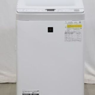シャープ 洗濯機 洗濯乾燥機 ES-PX8E-W ガラストップ ...