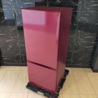 ■取引決定済■2019年製■AQUA アクア (大容量184L) 2ドア冷蔵庫  AQR-18H-R(ルージュ)