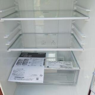 ■取引決定済■2019年製■AQUA アクア (大容量184L) 2ドア冷蔵庫  AQR-18H-R(ルージュ)