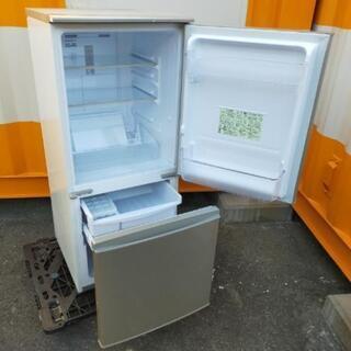 ■取引決定済■2019年製■シャープ 「つけかえどっちもドア」2ドア冷蔵庫 ゴールド系 SJ-C14E-N