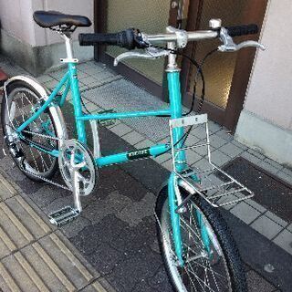 mimosa[ミモザ]20吋 ミニベロ(小径車) 外装6段/ジェードグリーン