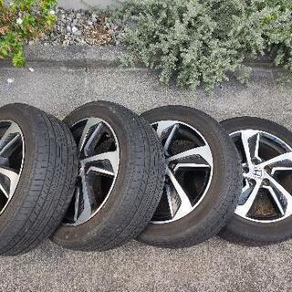 【美品】215/55R17ホンダ オデッセイ 純正 ヴェゼル ステップワゴン
