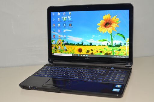最新Windows10+office 爆速新品SSD256GB 富士通 LIFEBOOK AH56/E i5-2520M/4GB/15.6インチ/ブルーレイ/USB3.0/Webカメラ/便利なソフト多数