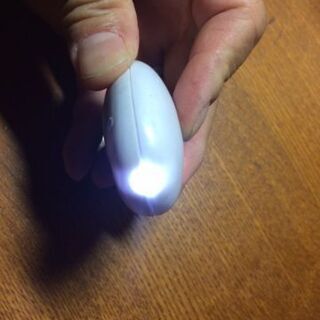 防犯ブザー　ジャンク LEDライト