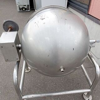 【 FUJIMAK/フジマック 】蒸気釜 回転釜 熱機器 業務用 キッチン 厨房機器 給食 ■現状品 FUJIMAK/フジマック 】蒸気釜 回転釜 熱機器 業務用 キッチン 厨房機器