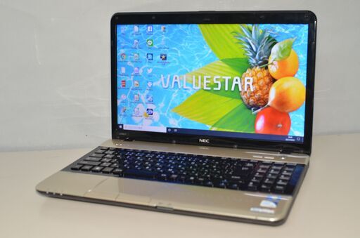 中古ノートパソコン Windows10+office NEC LS150/F Pentium B950/大容量HDD750GB/メモリ4GB/HDMI/15.6インチ/無線/DVDマルチ/便利なソフト