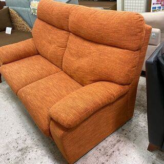愛品館 江戸川店】ファブリック2Pソファ ID:156-009096-007