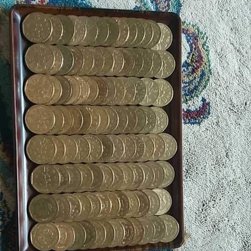 シンガポールのコイン100枚100ドルになります、