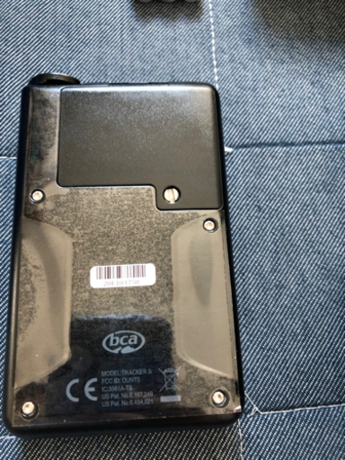 bca TRACKER S ビーシーエートラッカーS アバランチビーコン バック