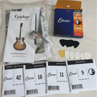 中古品》Epiphone ES-335 エレキギター セミアコ サンバースト アンプ 