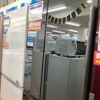 安心の一年保証！【TOSHIBA(ﾄｳｼﾊﾞ)】6ドア冷蔵庫の画像