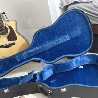 中古品》S.Yairi エレアコ ギター ハードケース・替え弦・カポセット