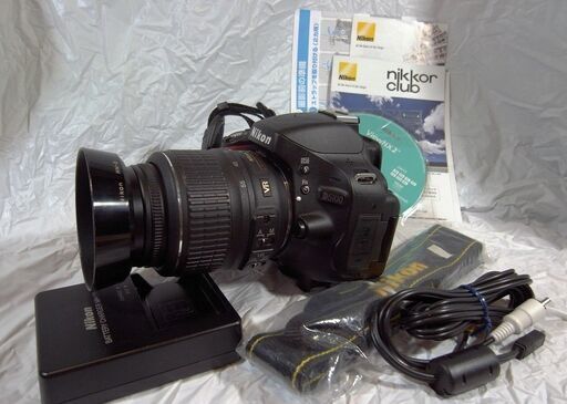 【美品】NIKON D5100+AF-S NIKKOR18-55mmVRニコン