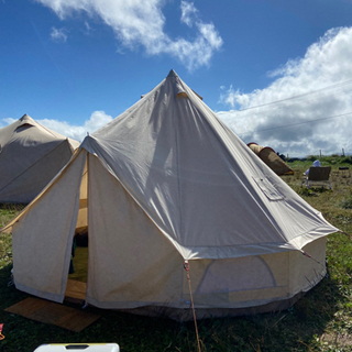 ベルテント  4M   グランピング　煙突穴付き　