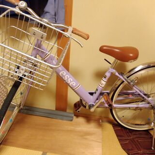 自転車　24ｲﾝﾁ　女児用