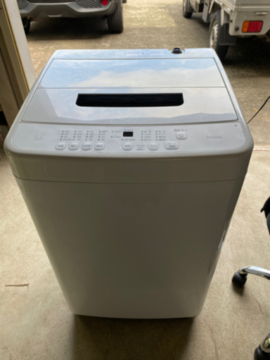 【中古美品】2021年製 アイリスオーヤマ 4.5kg 全自動洗濯機