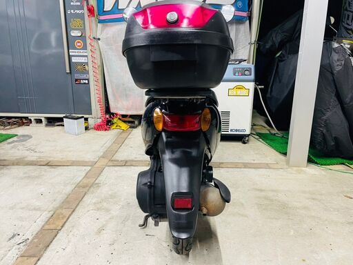 ★実動！ レッツ4 CA45A Fi インジェクション バスケット、リアボックス付き！ 低燃費 千葉 木更津 原付 即日配送可 50cc★