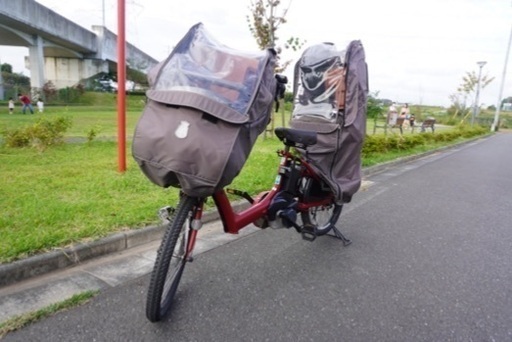 Bikke polar e (bp0d38) 前後チャイルドシート付き