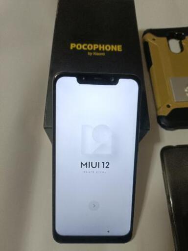 スマホ xiaomi pocophoneF1 Snapdragon 845 6GB/64GB simフリー 