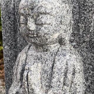 ◎大幅お値下げしました‼️③ 逸品 貴重 石仏 お地蔵様 菩薩立像 仏像 ☆ 御影石道祖神手水鉢坪庭茶道石仏庭園オブジェ自然石天然石古民具造園灯篭水鉢茶庭盆栽古美術 