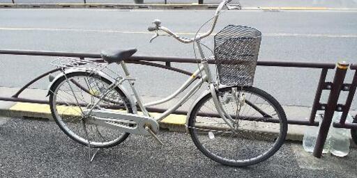 ◆お安めリサイクル自転車・26インチ・点検済み・シルバー