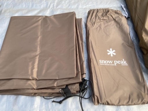 キャンプ用品】スノーピークアメニティドームM、インナーマットと  