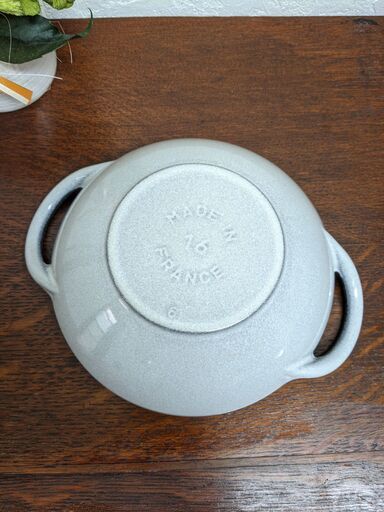 staub ストウブ ベビーウォック 16cm グレー 【美品】