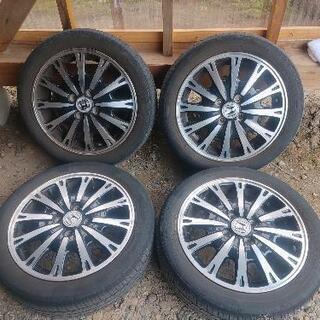 ★ホンダN-BOXカスタムJF1 純正ホイール オマケタイヤ付★ ホンダ 純正 N-BOX 《 JF1 》 タイヤホイール付 42700-TY0-N92 P61400