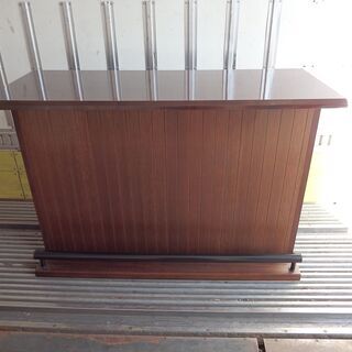 新札幌発 バーカウンターテーブル  幅120×奥行50×高さ85㎝