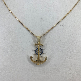 【中古品】750(K18) イカリトップ4.8g ［24］ 中古品】750(K18) イカリトップ4.8g ［24］