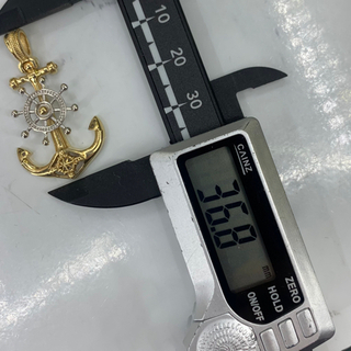 中古品】750(K18) イカリトップ4.8g ［24］