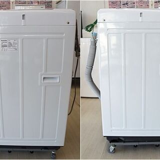 引取限定　パナソニック　全自動洗濯機　5.0kg　NA-F50B10　2017年製　洗濯・脱水容量：5kg　幅 562mm ×奥行 572mm ×高さ 880mm　Panasonic