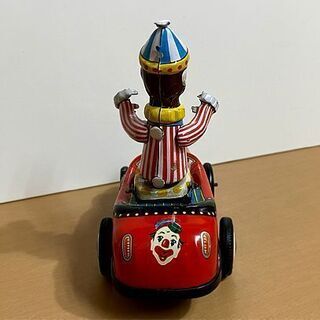 当時物 TET ブリキ 玩具 サーカスカー 自動車 全長約14㎝ 昭和レトロ